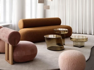 NORR11 Tilt Coffee Table - Glass