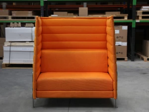 Vitra Alcove Highback Love Seat Sofa - Ex-Display