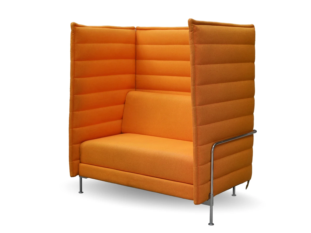 Vitra Alcove Highback Love Seat Sofa - Ex-Display