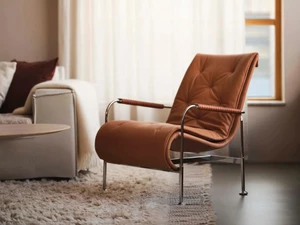 Swedese Serpentine Easy Chair - Leather