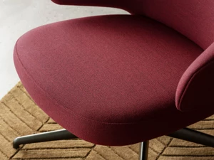 Fritz Hansen SH220 Let™ Lounge Chair with Swivel Base