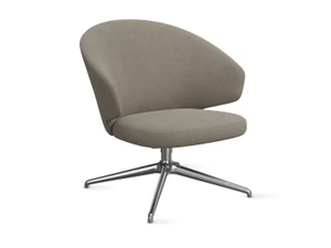 Fritz Hansen SH220 Let™ Lounge Chair with Swivel Base