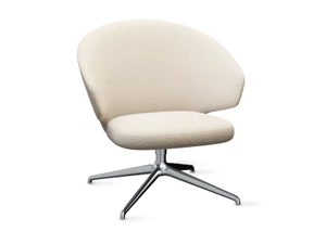 Fritz Hansen SH220 Let™ Lounge Chair with Swivel Base