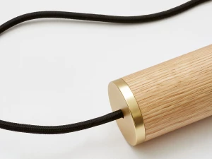 Tala Knuckle Pendant Fixture in Oak