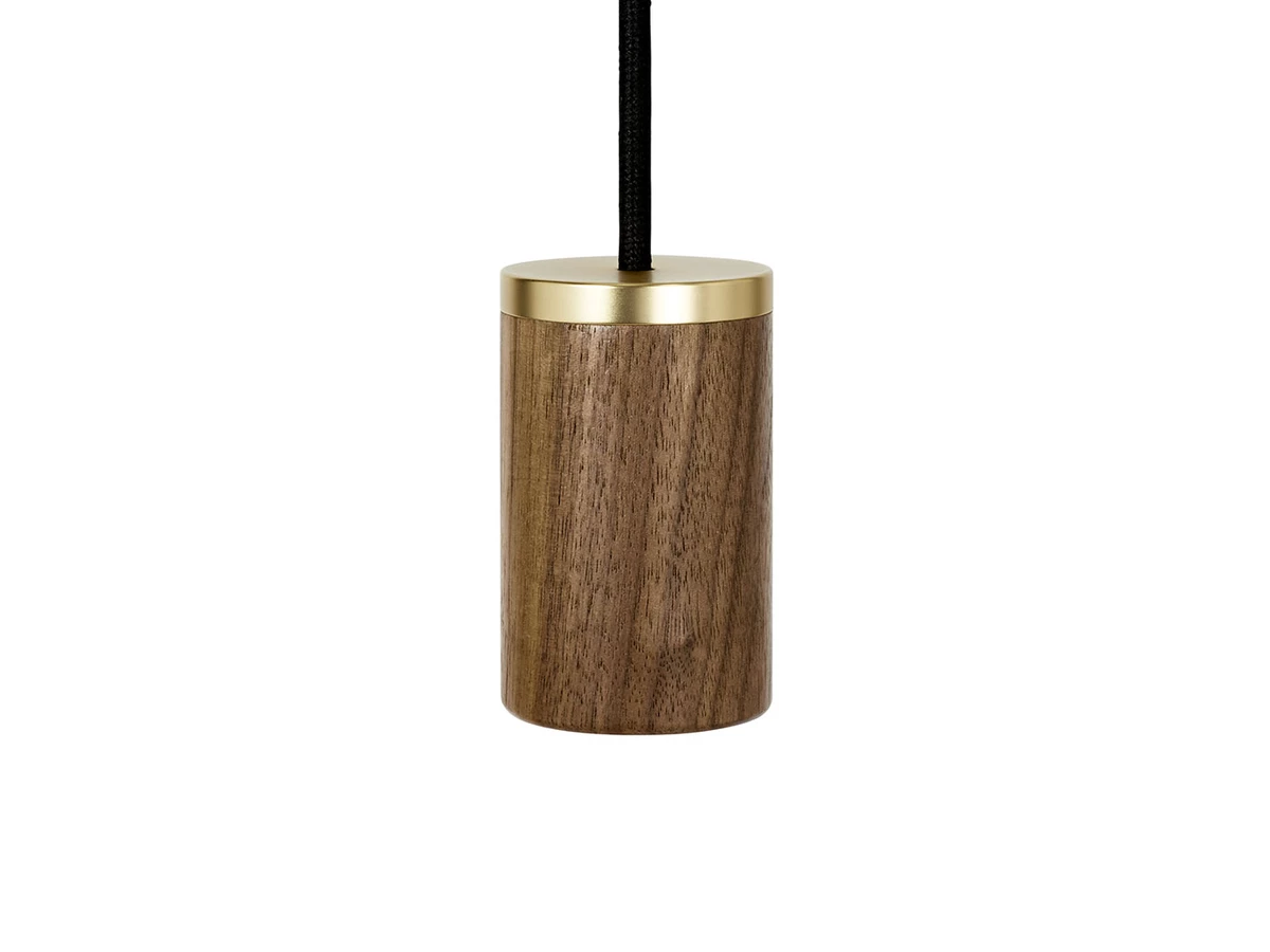 Tala Knuckle Pendant Fixture in Walnut