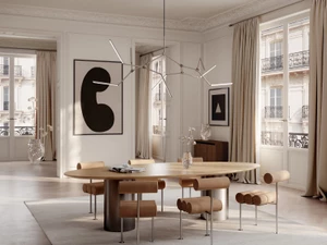 101 Copenhagen Stick Chandelier