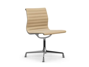 Vitra Eames EA 101 Aluminium Chair - Leather