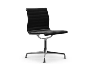 Vitra Eames EA 101 Aluminium Chair - Leather