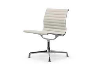 Vitra Eames EA 105 Aluminium Chair - Leather