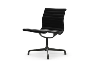 Vitra Eames EA 105 Aluminium Chair - Leather