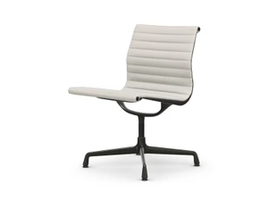 Vitra Eames EA 105 Aluminium Chair - Leather