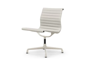 Vitra Eames EA 105 Aluminium Chair - Leather