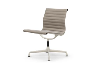 Vitra Eames EA 105 Aluminium Chair - Leather