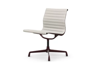 Vitra Eames EA 105 Aluminium Chair - Leather