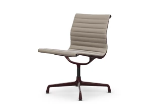 Vitra Eames EA 105 Aluminium Chair - Leather