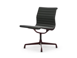 Vitra Eames EA 105 Aluminium Chair - Leather