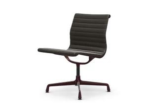 Vitra Eames EA 105 Aluminium Chair - Leather