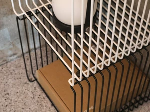 Montana Panton Wire Single Storage Unit - Ex-Display