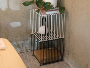 Montana Panton Wire Single Storage Unit - Ex-Display
