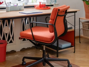 Vitra Eames EA 217 Soft Pad Swivel Chair