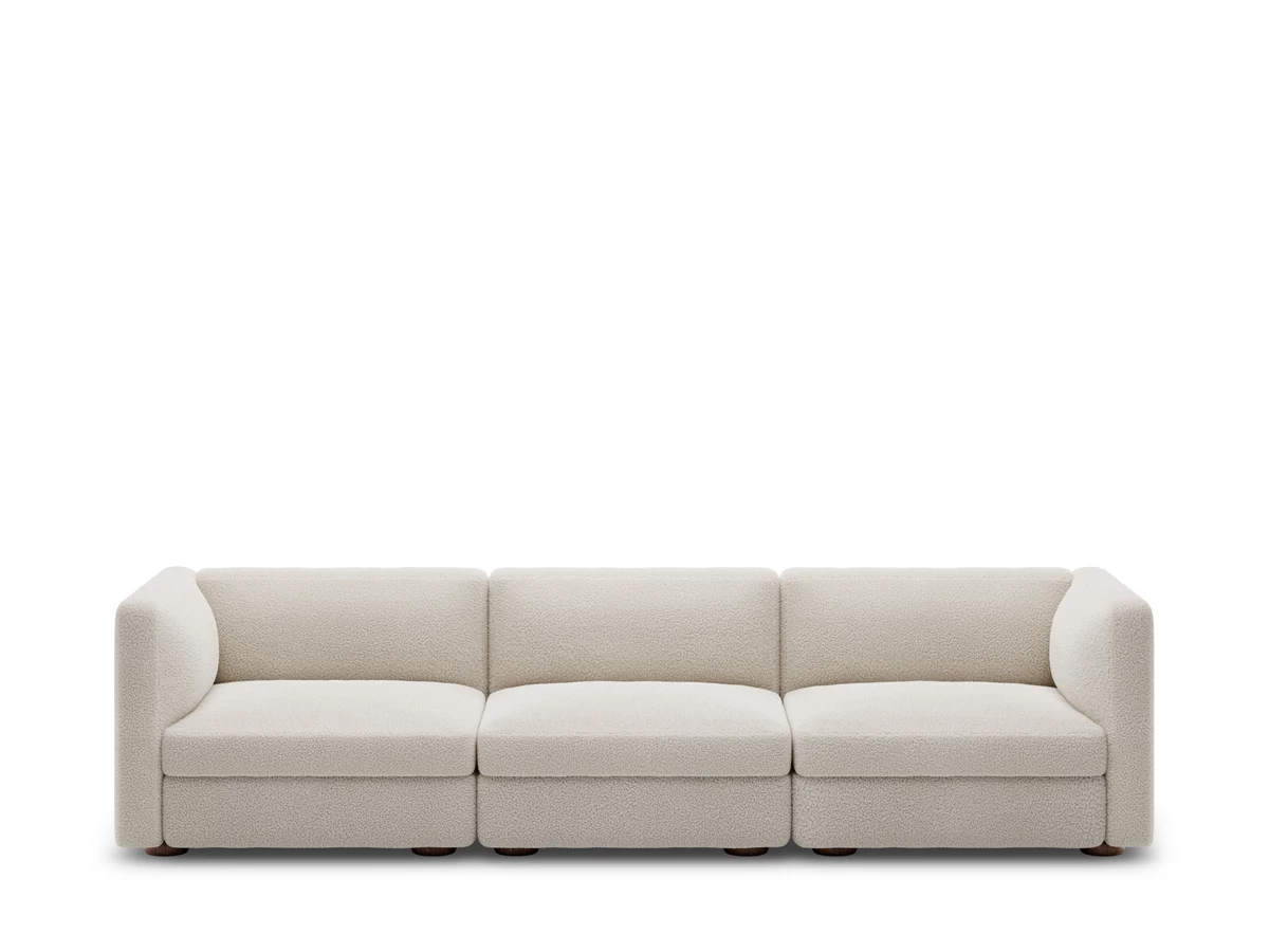 New Works Coda Modular 3 Seater Sofa - Configuration 4