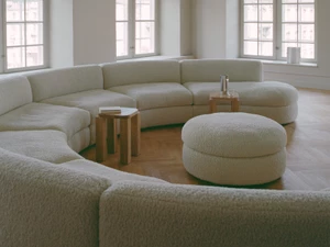 New Works Coda Ottoman - Round