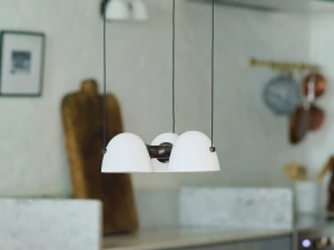Made by Hand Fuse Triple Pendant Light