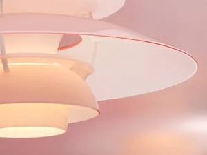 Louis Poulsen PH 5 320 Opal Pendant Light