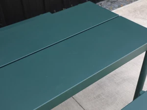 Muuto Linear Steel Outdoor Dining Set - Ex-Display
