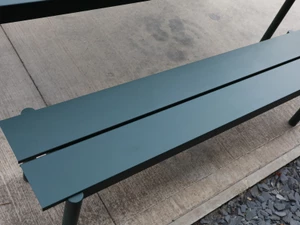 Muuto Linear Steel Outdoor Dining Set - Ex-Display