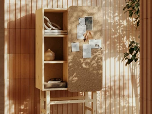 Karup Slide Cabinet with Pinboard