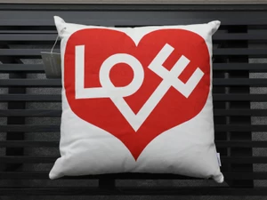 Vitra Graphic Print Pillows - Love Heart - Ex-Display