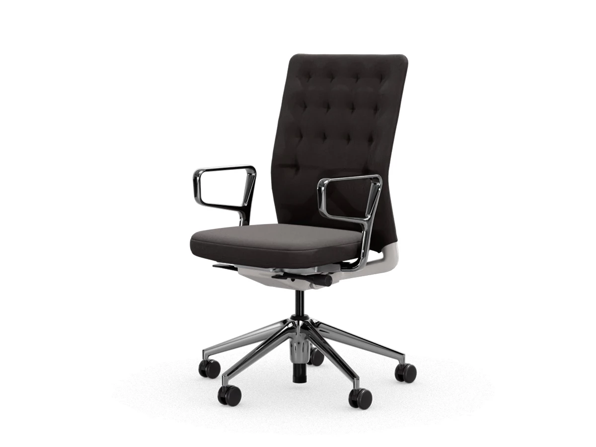 Vitra ID Trim Office Swivel Chair - Grey Frame - Ex-Display