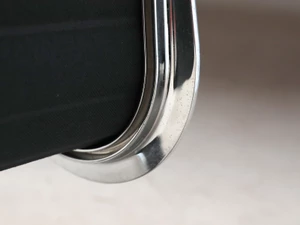 Vitra Eames EA 105 Aluminium Chair - Leather - Ex-Display