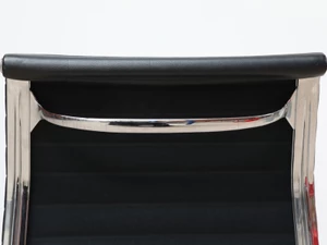 Vitra Eames EA 105 Aluminium Chair - Leather - Ex-Display