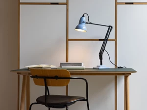 Anglepoise Original 1227 Desk Lamp - Opal Blue + Black