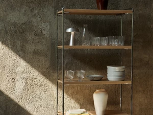 &Tradition NDS6 Alima Tall Shelving Unit