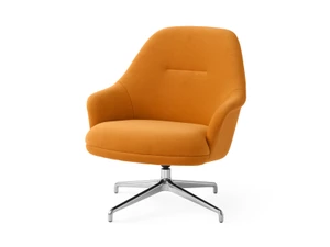 &Tradition HW139 Rely Lounge Chair - Swivel Base