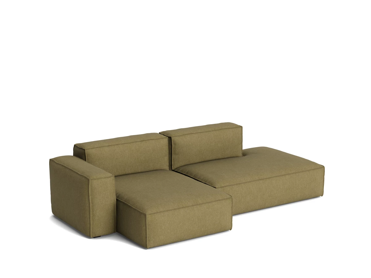 HAY Mags Soft Low 2.5 Seater Sofa with Removable Cover - Combination 3 Left