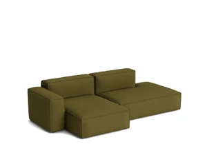 HAY Mags Soft Low 2.5 Seater Sofa with Removable Cover - Combination 3 Left