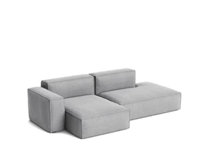 HAY Mags Soft Low 2.5 Seater Sofa with Removable Cover - Combination 3 Left