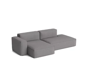HAY Mags Soft Low 2.5 Seater Sofa with Removable Cover - Combination 3 Left