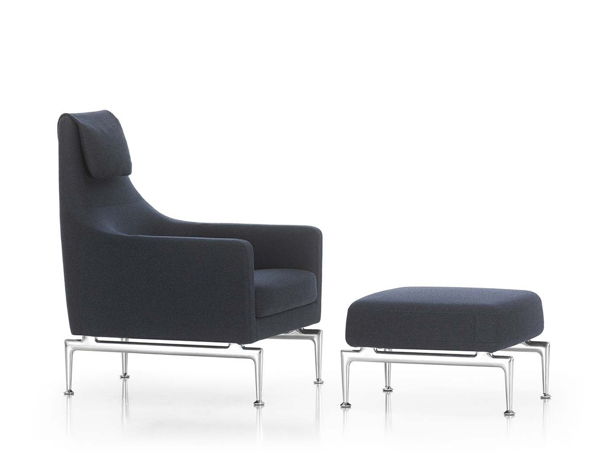 Vitra Suita Fauteuil & Ottoman