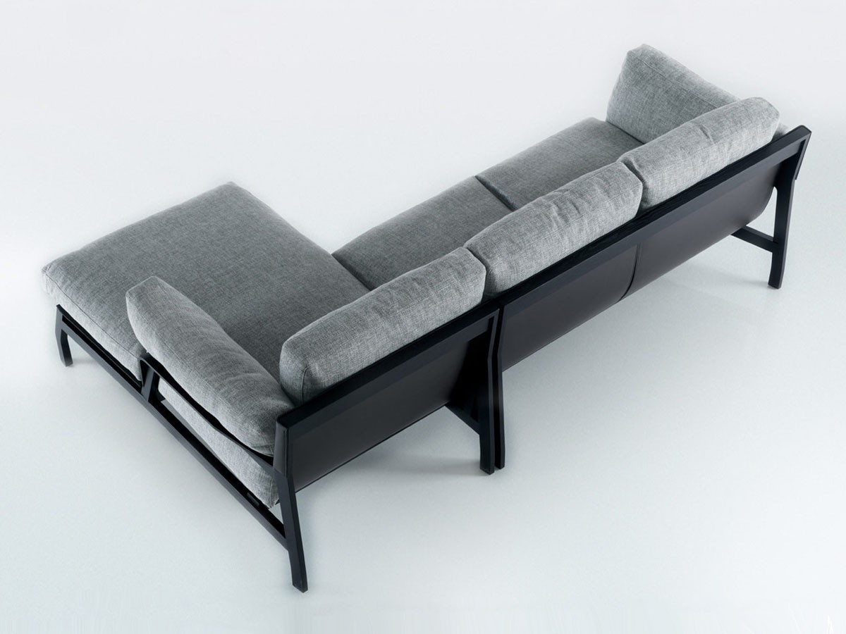 Cassina Eloro Sofa with Left Hand Chaise Longue