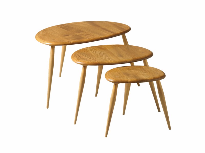 Buy the Ercol Originals Nest of Tables at nest.co.uk
