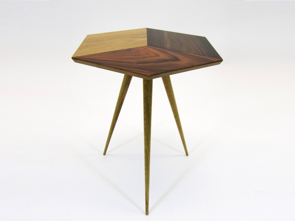 ROCKMAN & ROCKMAN CUBE 1 WOOD Side Table