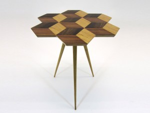 ROCKMAN & ROCKMAN CUBE 7 WOOD Side Table