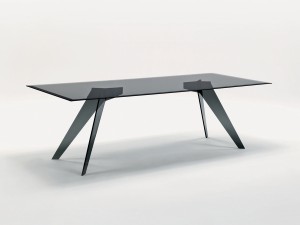 Glas Italia Alister Rectangular Table Smoke