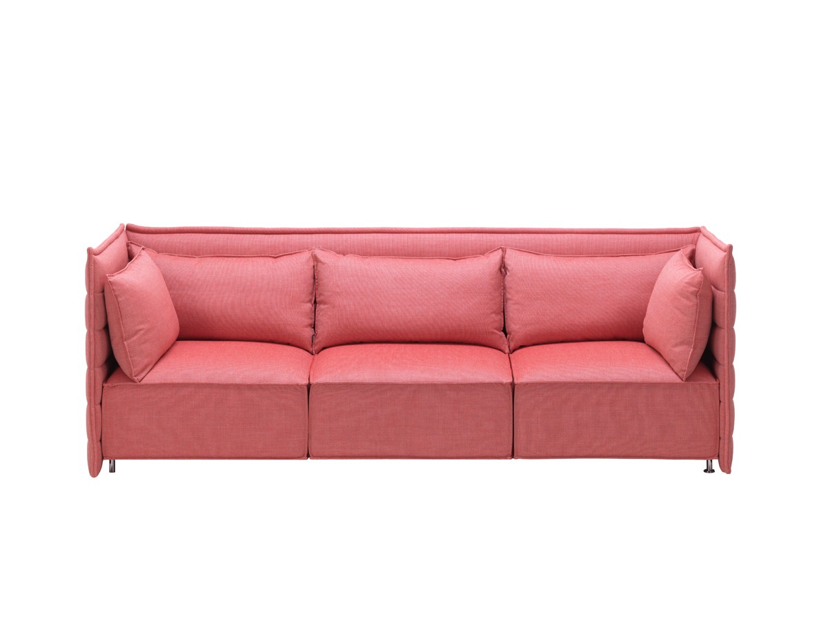 Vitra Alcove Plume Three Seater Sofa