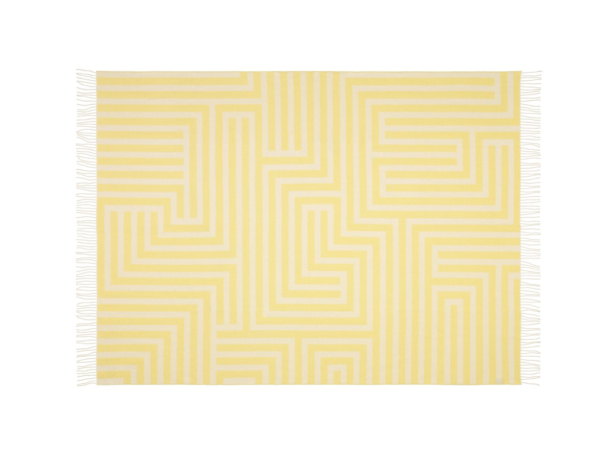 Vitra Girard Wool Blanket Maze Pattern